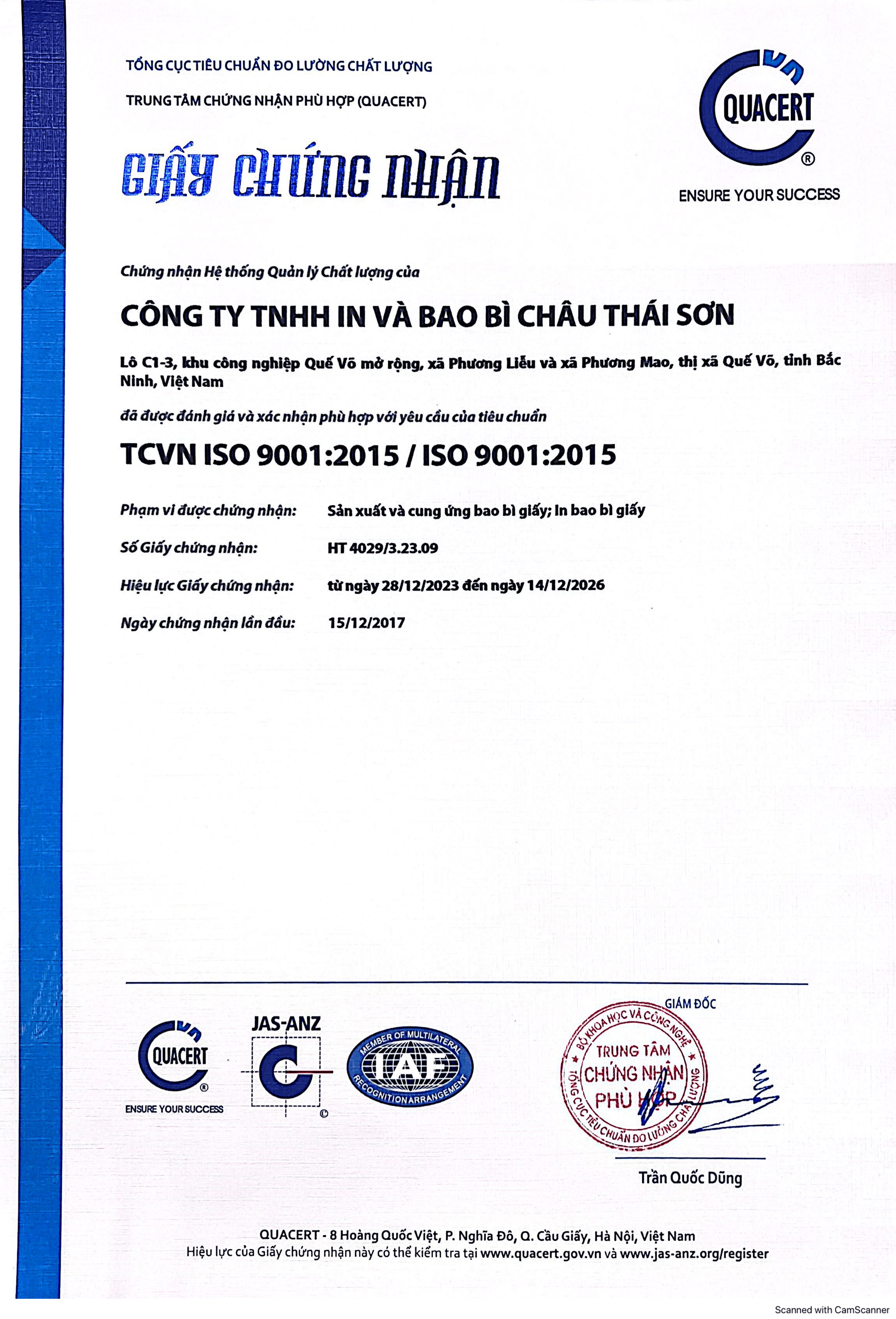 ISO 9001:2015